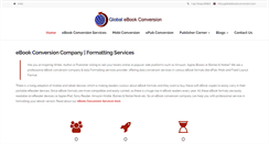 Desktop Screenshot of globalebookconversion.com